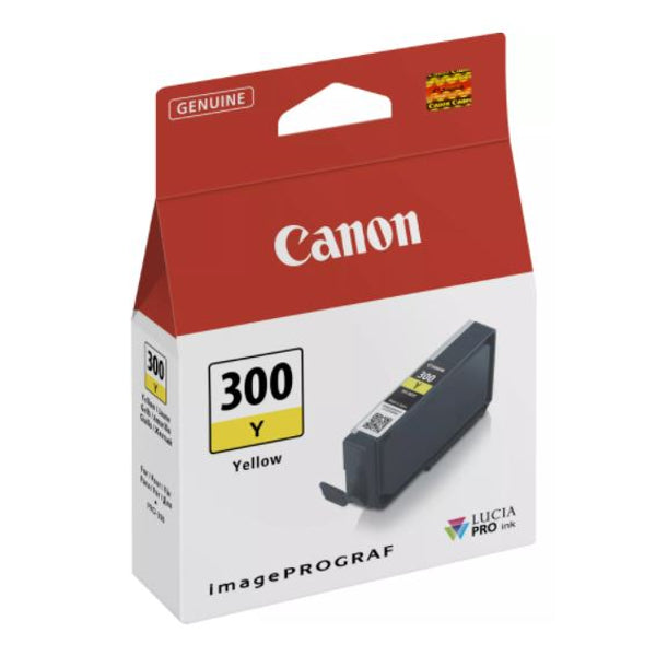 Canon Cartuccia d'inchiostro Giallo Y PFI-300 x Stampante Canon ImagePrograf PRO-300 Canon Cartuccia d'inchiostro Giallo Y PFI-300 x Stampante Canon ImagePrograf PRO-300